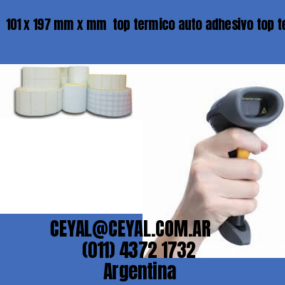 101 x 197 mm x mm  top termico auto adhesivo top termico adesivo