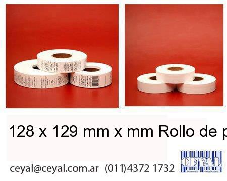128 x 129 mm x mm Rollo de poliamida