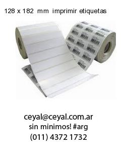128 x 182  mm  imprimir etiquetas