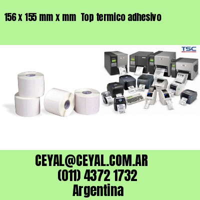 156 x 155 mm x mm  Top termico adhesivo