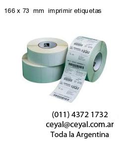 166 x 73  mm  imprimir etiquetas