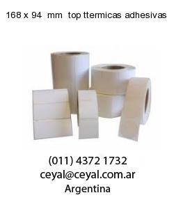 168 x 94  mm  top ttermicas adhesivas