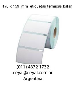 178 x 159  mm  etiquetas termicas balanzas