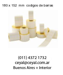 180 x 152  mm  codigos de barras