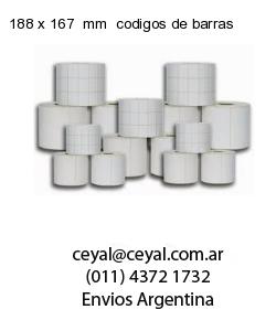 188 x 167  mm  codigos de barras