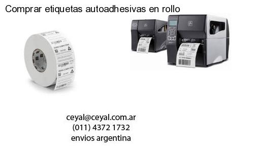 Comprar etiquetas autoadhesivas en rollo