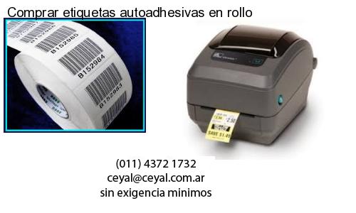 Comprar etiquetas autoadhesivas en rollo