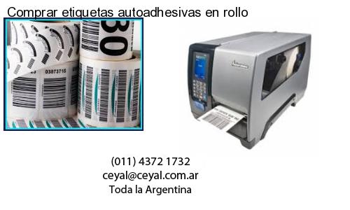 Comprar etiquetas autoadhesivas en rollo