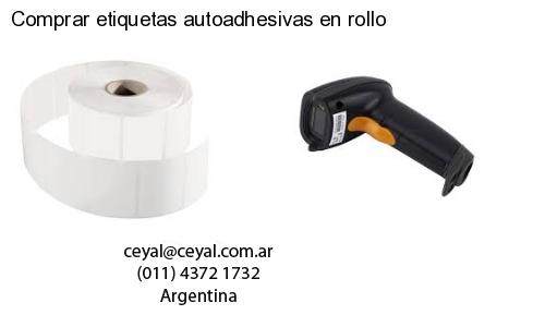 Comprar etiquetas autoadhesivas en rollo