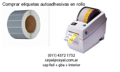 Comprar etiquetas autoadhesivas en rollo