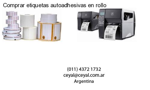 Comprar etiquetas autoadhesivas en rollo