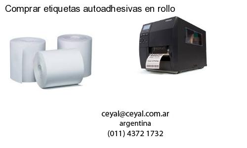 Comprar etiquetas autoadhesivas en rollo