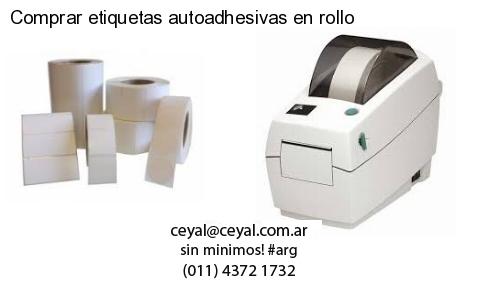Comprar etiquetas autoadhesivas en rollo