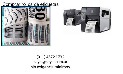 Comprar rollos de etiquetas