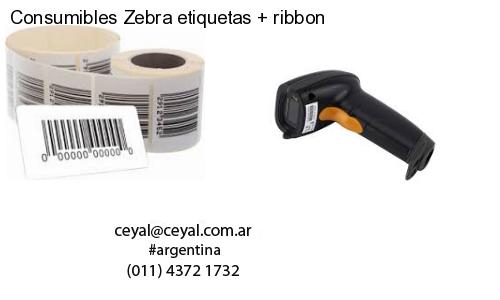Consumibles Zebra etiquetas   ribbon
