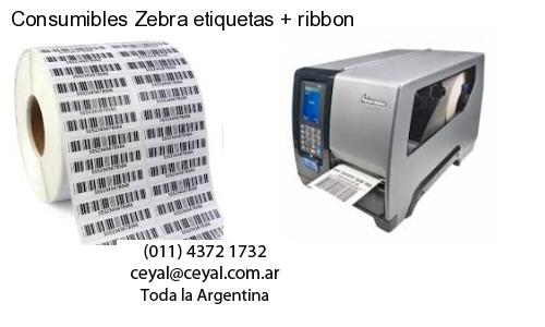 Consumibles Zebra etiquetas   ribbon
