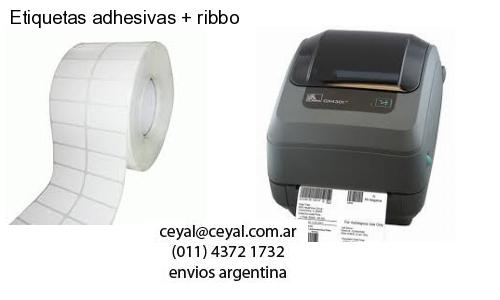 Etiquetas adhesivas   ribbo