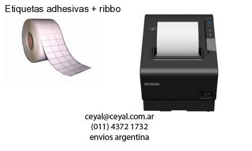 Etiquetas adhesivas   ribbo