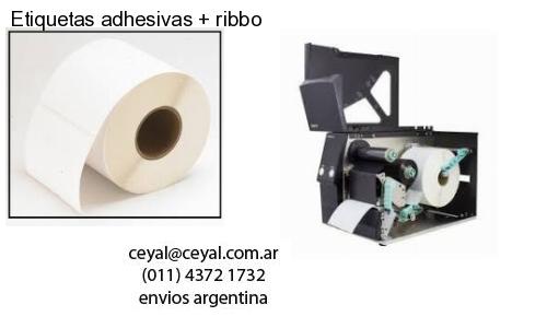 Etiquetas adhesivas   ribbo