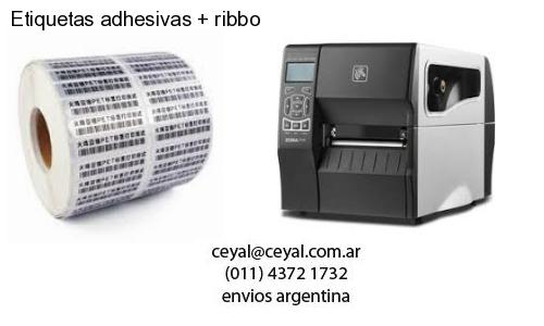 Etiquetas adhesivas   ribbo