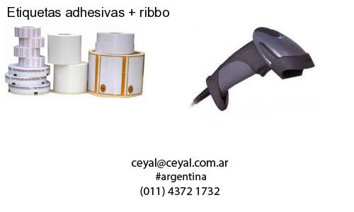 Etiquetas adhesivas   ribbo