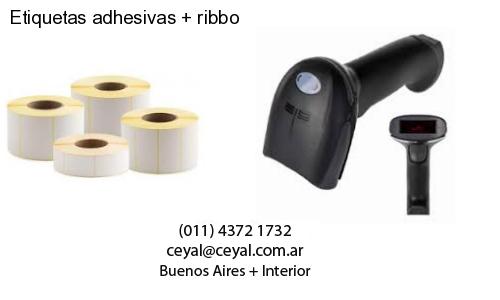 Etiquetas adhesivas   ribbo
