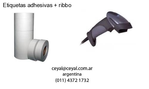 Etiquetas adhesivas   ribbo