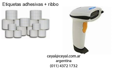 Etiquetas adhesivas   ribbo