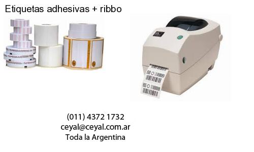 Etiquetas adhesivas   ribbo