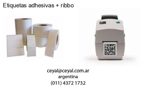 Etiquetas adhesivas   ribbo