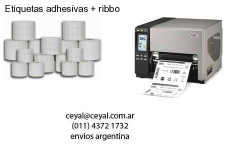 Etiquetas adhesivas   ribbo