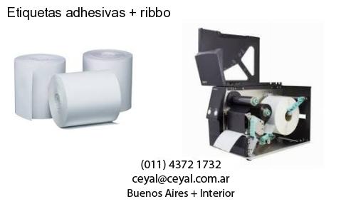 Etiquetas adhesivas ribbo
