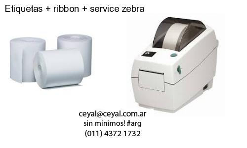 Etiquetas   ribbon   service zebra