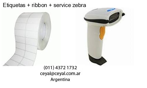 Etiquetas   ribbon   service zebra