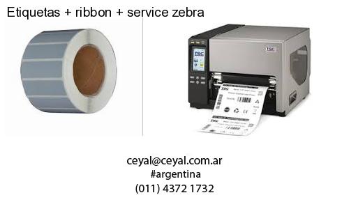 Etiquetas   ribbon   service zebra