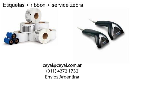 Etiquetas   ribbon   service zebra