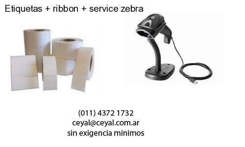 Etiquetas   ribbon   service zebra