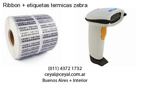Ribbon   etiquetas termicas zebra