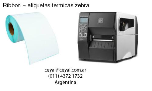 Ribbon etiquetas termicas zebra