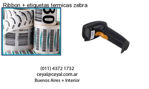 Ribbon   etiquetas termicas zebra