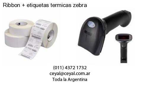 Ribbon   etiquetas termicas zebra