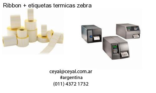 Ribbon   etiquetas termicas zebra