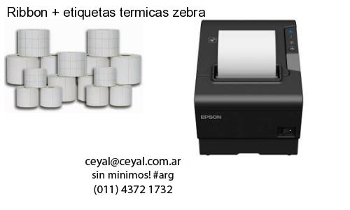 Ribbon   etiquetas termicas zebra