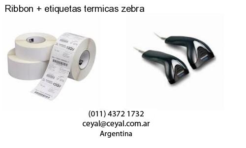 Ribbon   etiquetas termicas zebra