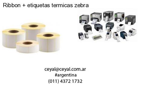 Ribbon   etiquetas termicas zebra