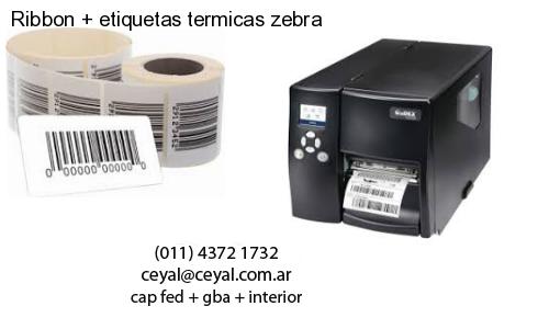 Ribbon   etiquetas termicas zebra