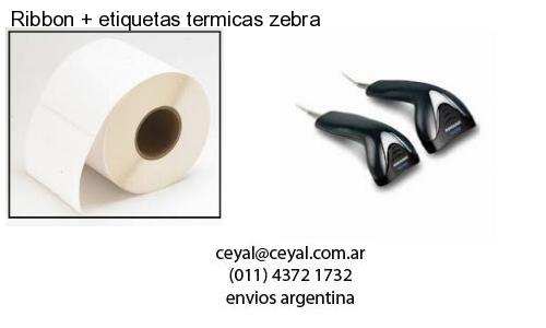 Ribbon   etiquetas termicas zebra