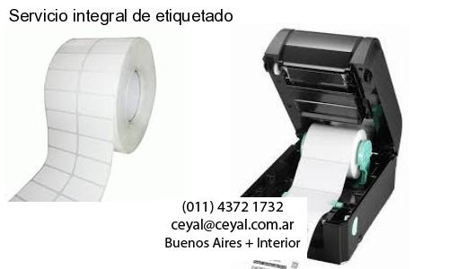 Servicio integral de etiquetado
