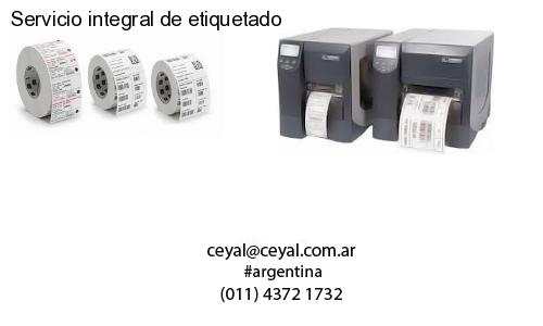 Servicio integral de etiquetado