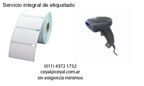 Servicio integral de etiquetado